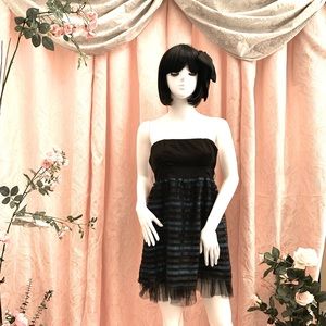 Whimsical Tulle Ruffle Dress